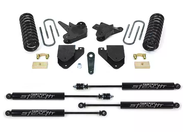 Fabtech 6in basic sys w/stealth 01-04 ford f250/350 2wd &00-05 excur 2wd w/gas & 6.0l dsl