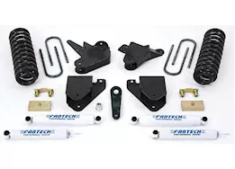 Fabtech 6in basic sys w/perf shks 01-04 ford f250/350 2wd &00-05 excursion 2wd w/7.3l diesel