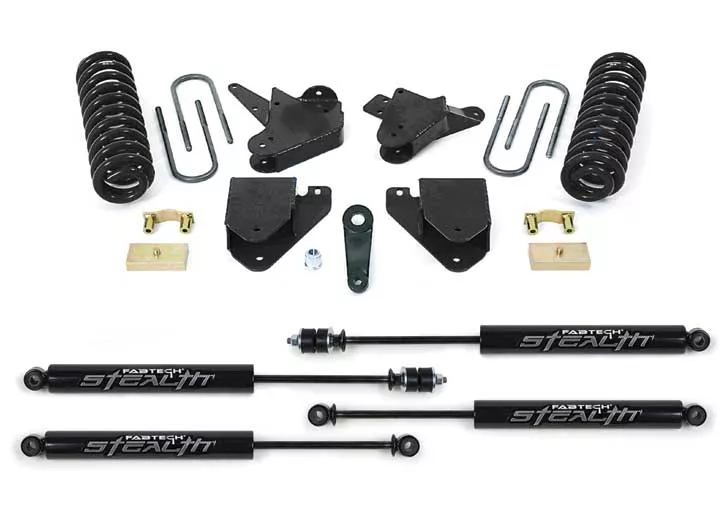 Fabtech 6in basic sys w/stealth 01-04 ford f250/350 2wd &00-05 excur 2wd w/7.3l diesel