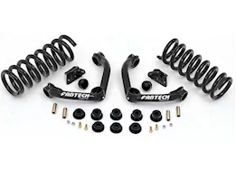 Fabtech 2.5in perf sys w/perf shks 98-08 ford ranger 2wd coil spring front susp w/4cyl&3.0l
