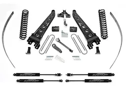 Fabtech 8in rad arm sys w/coils & stealth 2008-16 ford f250 4wd w/o factory overload