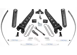 Fabtech 8in rad arm sys w/coils & perf shks 2008-16 ford f250 4wd w/factory overload