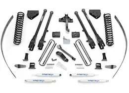 Fabtech 8in 4link sys w/coils & perf shks 2008-16 ford f250 4wd w/o factory overload