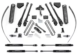 Fabtech 8in 4link sys w/coils & stealth 2008-16 ford f250 4wd w/o factory overload