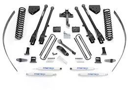 Fabtech 8in 4link sys w/coils & perf shks 2008-16 ford f250 4wd w/factory overload