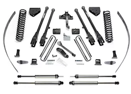 Fabtech 8in 4link sys w/coils & dlss shks 2008-16 ford f250 4wd w/factory overload