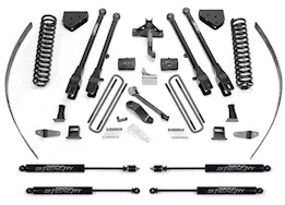 Fabtech 8in 4link sys w/coils & stealth 2008-16 ford f250 4wd w/factory overload