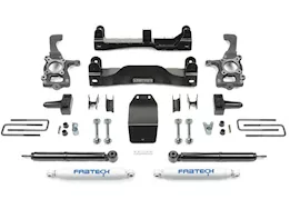 Fabtech 4in basic sys w/ perf shks 09-13 ford f150 4wd