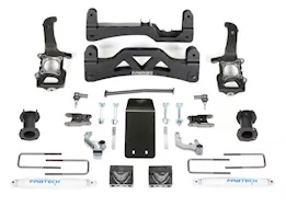 Fabtech 6in basic sys gen ii w/perf shks 2009-13 ford f150 4wd