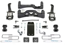 Fabtech 6in basic sys gen ii w/perf shks 2009-13 ford f150 4wd