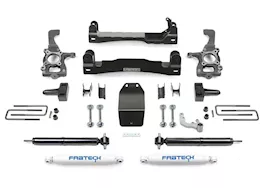 Fabtech 4in basic sys w/ rr perf shks 2015-20 ford f150 4wd