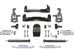 Fabtech 4in basic sys w/ rr perf shks 2015-20 ford f150 4wd