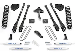 Fabtech 17-c ford f250/f350 4wd diesel 4in 4link sys w/coils & perf shks