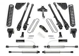 Fabtech 23-c ford f250/f350 4wd diesel 4link sys w/coils & 2.25 dl resi frt and dl rr sh