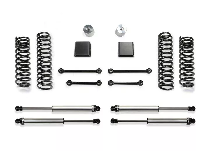 Fabtech 20-c jeep gladiator jt 4wd 3in sport ii system w/ dl shks