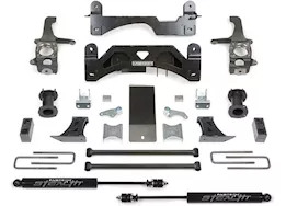 Fabtech 6in basic sys w/c/o spacers & stealth rr 07-15 toyota tundra 2/4wd