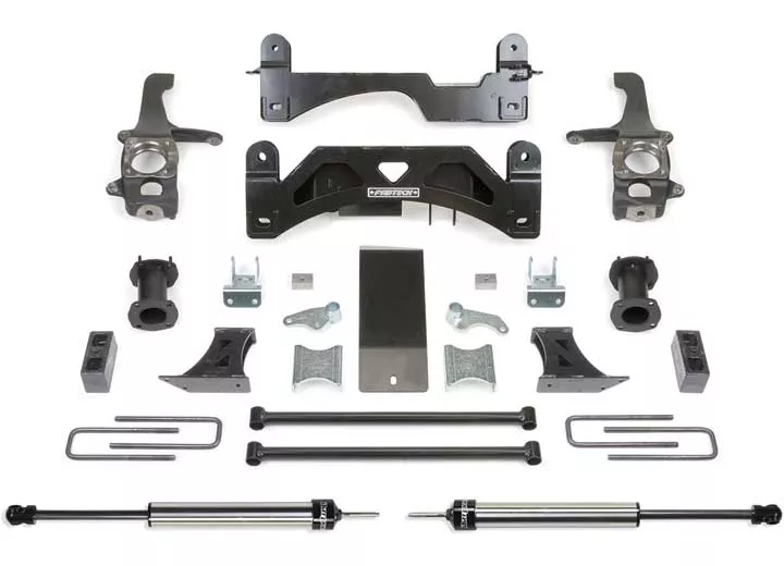 Fabtech 16-21 tundra 2/4wd 6in basic sys w/c/o spacers & rear dirt logic shocks