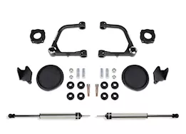 Fabtech 22-c toyota tundra 4wd 3in uca kit w/uniballs & fr shk spcrs & rr coil spacers &