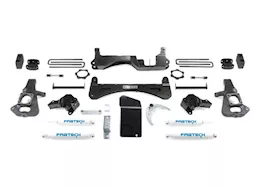 Fabtech 6in rts sys w/perf shks 01-10 gm c/k2500hd, c/k3500hd