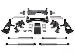 Fabtech 6in rts sys w/dlss shks 2011-19 gm 3500hd