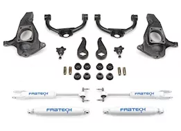 Fabtech 3.5in ultimate sys w/perf shks 2011-19 gm c/k2500hd/3500hd