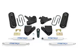 Fabtech 6in basic sys w/perf shks 08-10 ford f250 2wd v8 gas