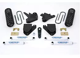 Fabtech 6in basic sys w/perf shks 99-00 ford f250/350 2wd w/gas & 6.0l diesel