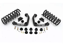 Fabtech 2.5in perf sys w/perf shks 98-08 ford ranger 2wd coil spring front susp w/4cyl&3.0l
