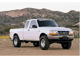 Fabtech 2.5in perf sys w/perf shks 98-08 ford ranger 2wd coil spring front susp w/4cyl&3.0l
