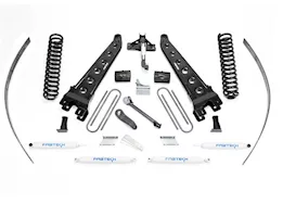Fabtech 8in rad arm sys w/coils & perf shks 2008-16 ford f250 4wd w/o factory overload
