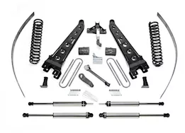 Fabtech 8in rad arm sys w/coils & dlss shks 2008-16 ford f250 4wd w/factory overload