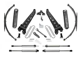 Fabtech 8in rad arm sys w/coils & rr lf sprngs & dlss shks 2008-16 ford f250/350 4wd