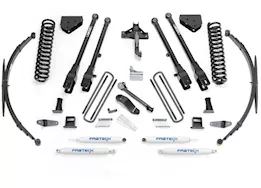 Fabtech 8in 4link sys w/coils & rr lf sprngs & perf shks 2008-16 ford f250/350 4wd