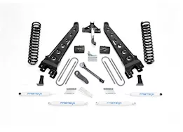 Fabtech 6in rad arm sys w/coils & perf shks 2008-16 ford f350/450 4wd 8 lug