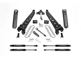 Fabtech 6in rad arm sys w/coils & stealth 2008-16 ford f350/450 4wd 8 lug