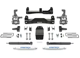 Fabtech 4in basic sys w/ perf shks 09-13 ford f150 4wd