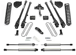 Fabtech 17-c ford f250/f350 4wd diesel 4in 4link sys w/coils & dlss shks