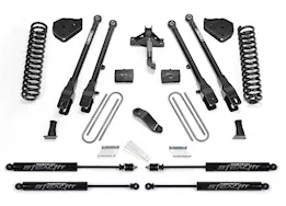 Fabtech 4in 4link sys w/coils & stealth 17-20 ford f250/f350 4wd gas