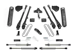 Fabtech 6in 4link sys w/coils & 2.25 dl resi frt and dl rr shks 17-20 ford f250/350 4wd gas