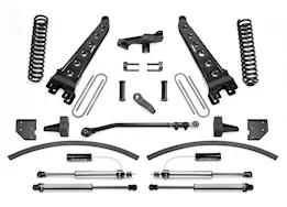 Fabtech 17-c ford f250/f350 4wd diesel 8in rad arm sys w/coils & dlss resi shks