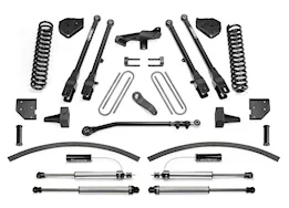 Fabtech 17-c ford f250/f350 4wd diesel 8in 4link sys w/coils & dl resi shks