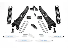 Fabtech 6in rad arm sys w/coils & perf shks 19-20 ford f450/f550 4wd diesel