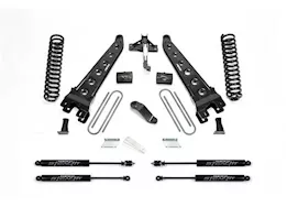 Fabtech 6in rad arm sys w/coils & stealth 19-20 ford f450/f550 4wd diesel