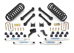 Fabtech 4.5in perf sys w/perf shks 09-13 dodge 2500/3500 4wd w/diesel & auto