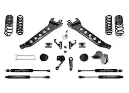 Fabtech 19-c ram 2500 4wd 5in radius arm lift w/coil springs & stealth shocks