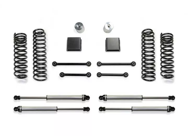 Fabtech 20-c jeep gladiator jt 4wd 3in sport ii system w/ dl shks