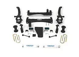 Fabtech 18-c nissan titan 4wd 6in basic sys w/perf shks