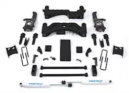 Fabtech 6in basic sys w/c/o spacers & perf rr shks 07-15 toyota tundra 2/4wd