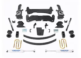 Fabtech 6in basic sys w/perf shks 05-14 toyota tacoma 4wd/ 2wd 6 lug models only