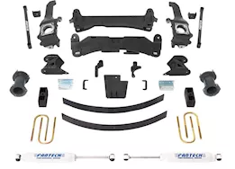 Fabtech 6in basic sys w/perf shks 05-14 toyota tacoma 4wd/ 2wd 6 lug models only